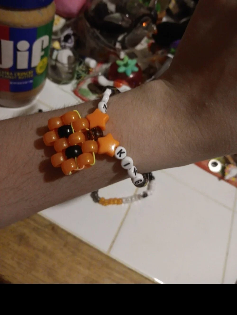 Jack skellington kandi set